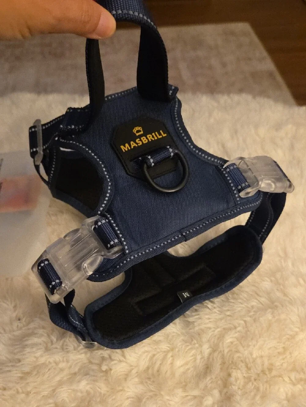 MASBRIL Blue Padded Dog Harness